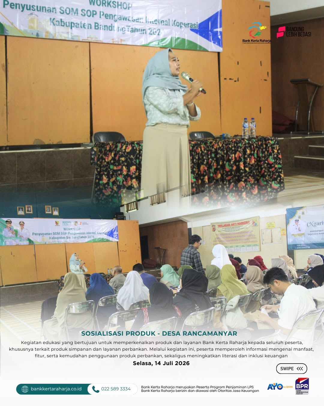 Sosialisasi Produk Desa Rancamanyar
